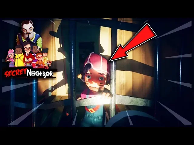 秘密邻居: 邻居变万圣节南瓜!无声无息的瞬间捉到全部孩子!【secret neighbor】